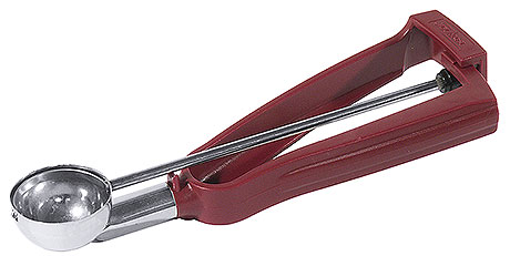 Gałkownica do lodów 1/40 l, z fioletowym uchwytem | CONTACTO, 69/040