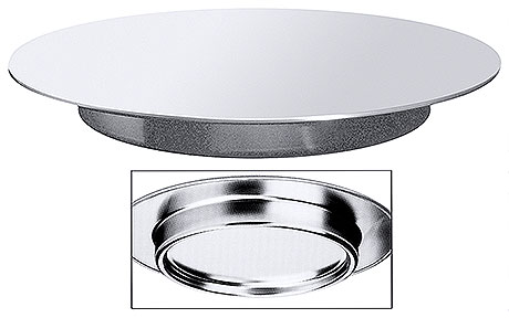 Patera ze stali nierdzewnej na ciasto o średnicy 300 mm | CONTACTO, 777/300