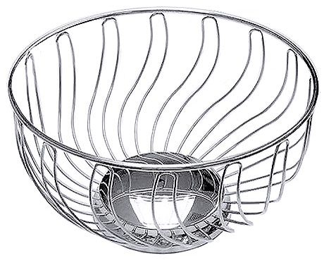 Koszyk nierdzewny do pieczywa lub owoców o średnicy 245 mm | CONTACTO, 2076/130