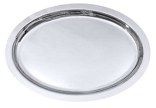 Taca bufetowa ze stali nierdzewnej, owal 700x480x20 mm | CONTACTO, 6908/700