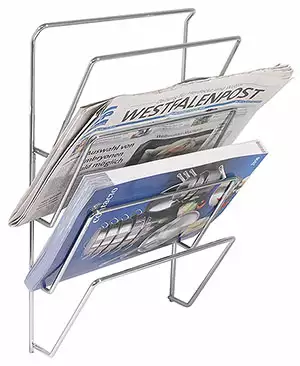 Gazetnik naścienny na czasopisma 260x450 mm | CONTACTO, 7534/450