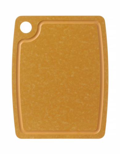 Deska do krojenia z włókna drzewnego 440x325x6mm, brązowa | HENDI, 505748