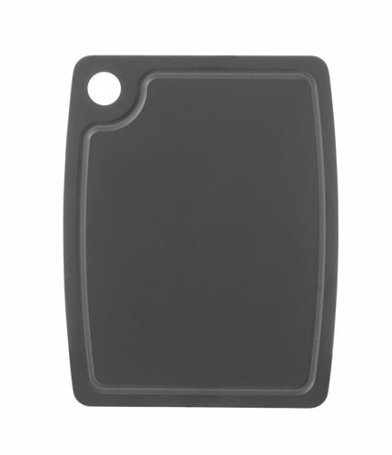 Deska do krojenia z włókna drzewnego 440x325x6mm, czarna | HENDI, 505779