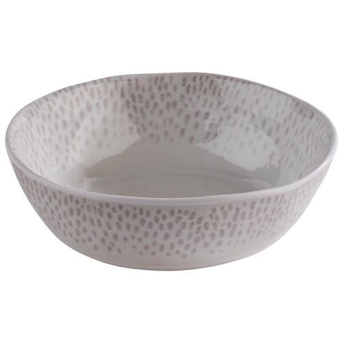 Miska z melaminy 0,6 l, 180 mm, szara | APS, Footmark