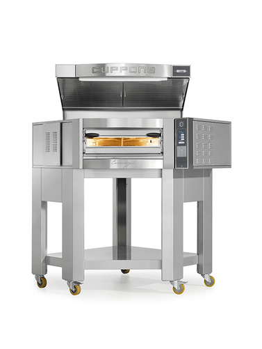 Piec do pizzy 1-komorowy, 5x pizza 35 cm, 9,7 kW, 1212x1406x430 mm | CUPPONE, Caravaggio