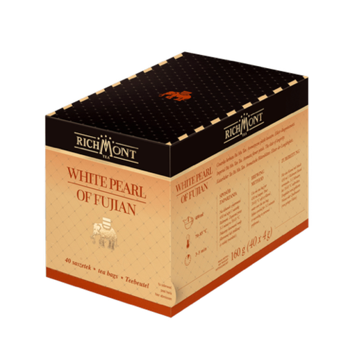 Herbata biała White, 40 saszetek  | RICHMONT, White Pearl of Fujian