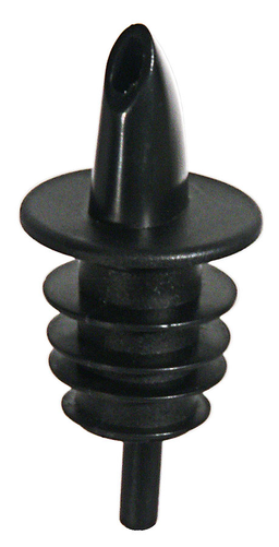 Nalewak z polietylenu, czarny o średnicy 4 mm | CONTACTO, 5852/001