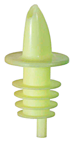 Nalewak z polietylenu, neon żółty o średnicy 4 mm | CONTACTO, 5852/036