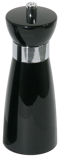 Młynek do pieprzu z czarnego plastiku 0,15 l | CONTACTO, 6863/181