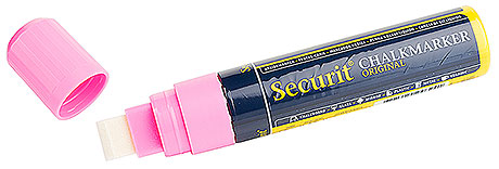 Marker do tablicy, różowy 15 mm | CONTACTO, 7694/155