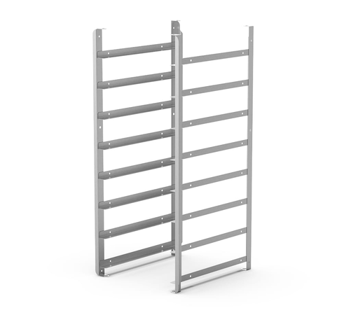 Prowadnice boczne do 8 blach GN 1/1 do pieców 600x400 mm | UNOX, BakerLux Shop.Pro