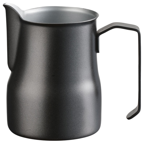 Dzbanek 0,45 l do spieniania mleka, czarny | STALGAST, 376045