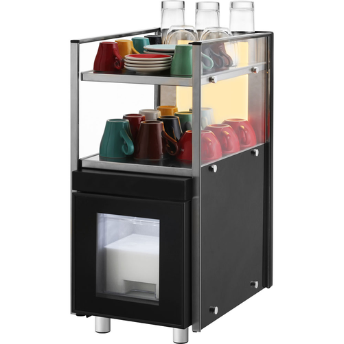 Lodówka na mleko z podgrzewaną szafką 3,5 l | STALGAST, 844486