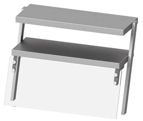 Nadstawka podwójna neutralna 767x540x700 mm | STALGAST, ST253081