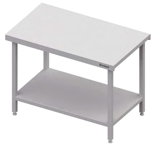 Stanowisko neutralne jednopółkowe 1400x750x880 mm | STALGAST, ST127141