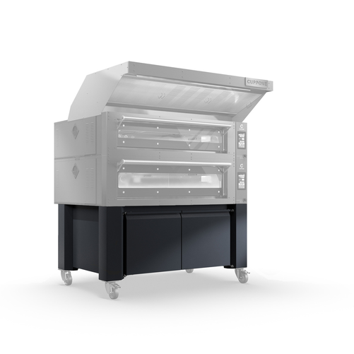 Zamknięta podstawa pod piec do pizzy, 2-drzwiowa, 1308x1489x850 mm | CUPPONE, Delta
