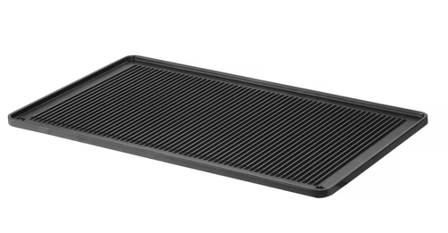 Blacha, płyta grillowa do pieczenia GN 1/1, 530x325x15 mm | HENDI, Convectomat Grillplate