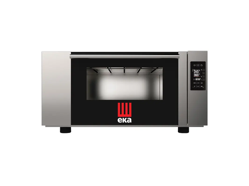 Piec statyczny z parą ze zintegrowanym sterowaniem, 2 x 600x400mm, 850x1250x435 mm | HENDI, MKFD2T