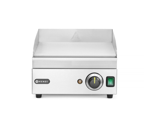 Płyta grillowa, HENDI, Kitchen Line, gładka, 220-240V/2000W, 326x445x(H)225mm | HENDI, Kitchen Line