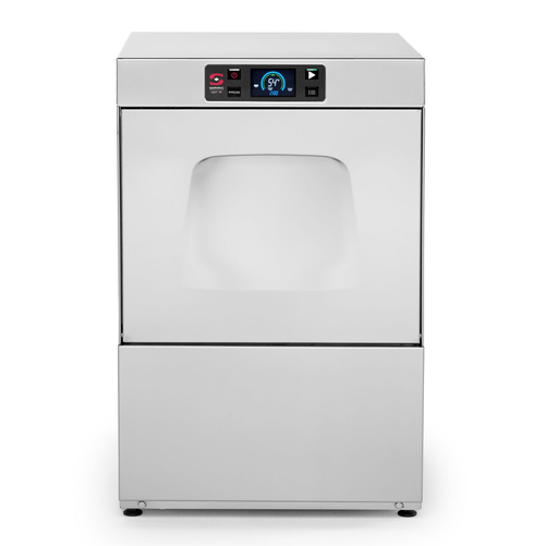 Zmywarka do szkła, z pompą spustową, sterowanie elektronicznie, kosz: 400x400 mm, 3,05 kW, 400 V, 470x540x710 mm | SAMMIC, UX-40B