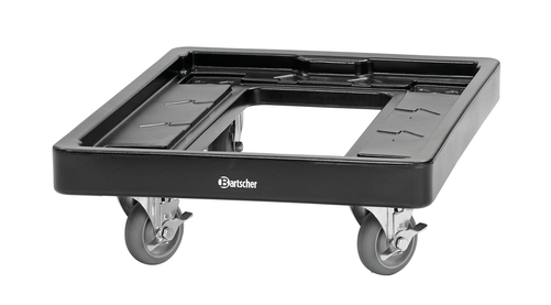 Wózek do transportu termosów GN110-1 i GN110-12, 720x543x190 mm, czarny | BARTSCHER, TBGN110