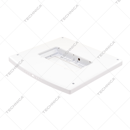 Górna pokrywa do witryny chłodniczej 460235, 460235L, 460280, 460280L, biała, plastikowa | TECHNICA, 460235/500