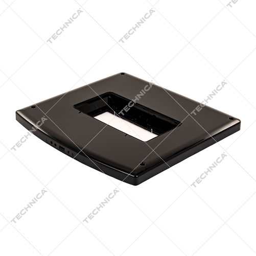 Górna pokrywa do witryny chłodniczej 461235, 461235L, 461280, 461280L, czarna, plastikowa | TECHNICA, 461235/500