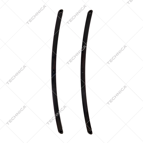 Rama dolna i górna do witryny chłodniczej 461286, czarna, plastikowa | TECHNICA, 461286/501