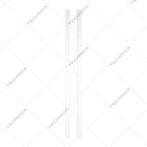 Rama prawa i lewa do witryny chłodniczej 460280, 460280L, biała, plastikowa | TECHNICA, 460280/502