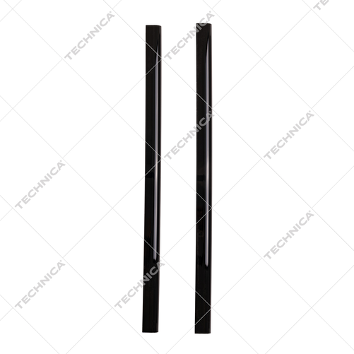 Rama prawa i lewa do witryny chłodniczej 461280, 461280L, czarna, plastikowa | TECHNICA, 461280/502