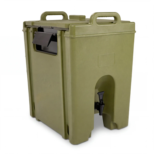 Termos cateringowy z kranem 45 l, 420x535x620 mm, zielony| TECHNICA, Gold Line