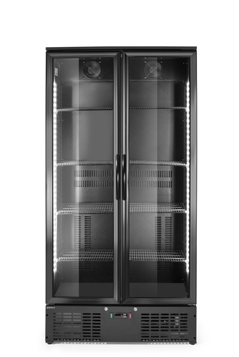 Lodówka na napoje 2-drzwiowa, 384 l, 0,365 kW, 230 V, 900x530x1820 mm | ARKTIC, 237014