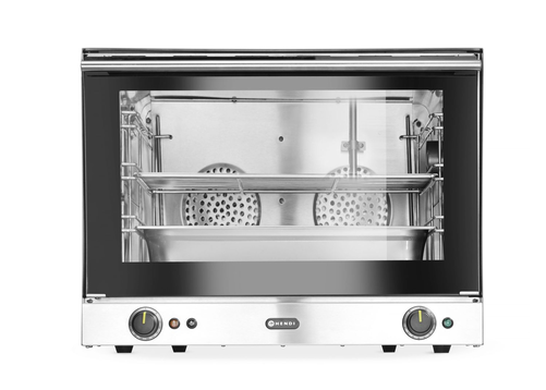 Piec konwekcyjny z nawilżaniem, GN 1/1, 3,5 kW, 699x608x550 mm | HENDI, H100S