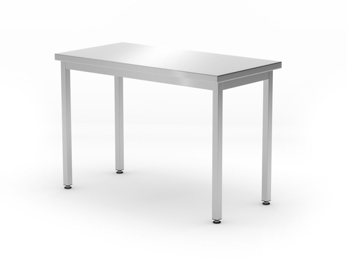 Stół centralny bez półki, skręcany, 1200x600x850 mm | HENDI, Kitchen Line