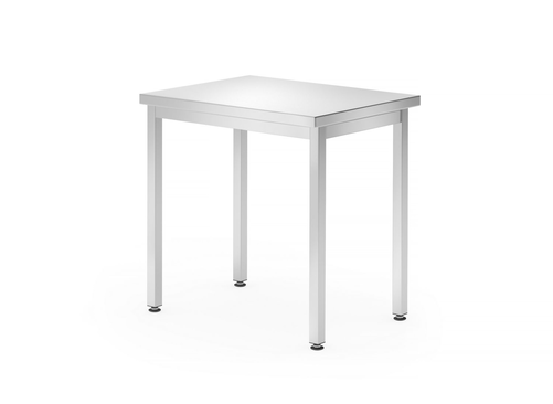 Stół centralny bez półki, skręcany, 800x600x850 mm | HENDI, Kitchen Line