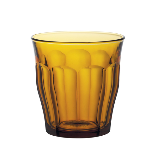 Szklanka 0,31 l, pomarańczowa, 6 szt. | DURALEX, Picardie Amber