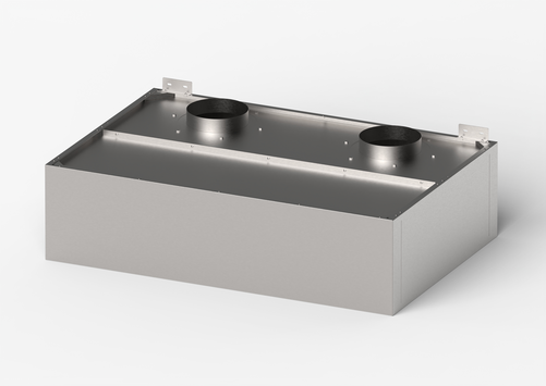 Okap skrzyniowy, skręcany 1510x1000x400 mm | GREDIL, 619015