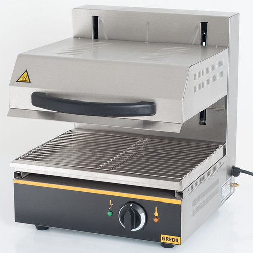 Salamander elektryczny z ruchomą głowicą, 2,8 kW, 450x480x530 mm | GREDIL, 744020