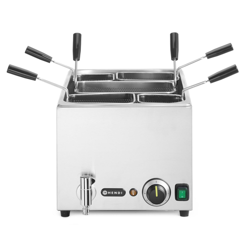 Urządzenie do gotowania makaronu, nastawne, 25 l, 3,5 kW, 601x326x279 mm | HENDI, 240496