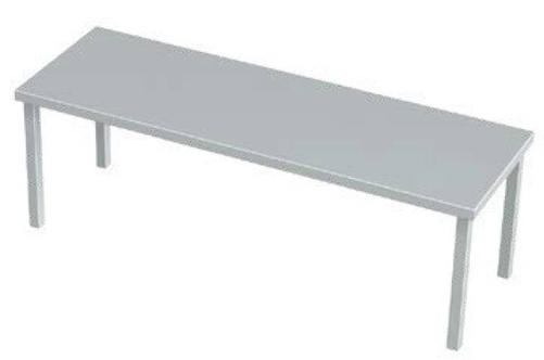 Nadstawka nad stół 1200x300x400 mm | KOMAT, KNT-061-120300
