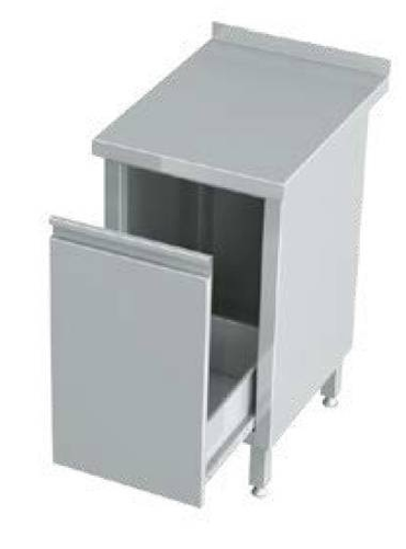 Stół z szufladą wysoki front 450x600x850 mm | KOMAT, KST-039-450600