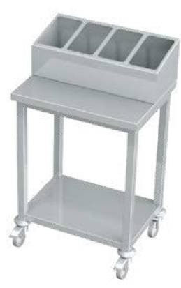 Pomocnik kelnerski 655x500x1120 mm | KOMAT, KWT-408-655500