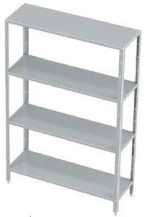 Regał skręcany 600x400x1800 mm | KOMAT, KRT-312-600400