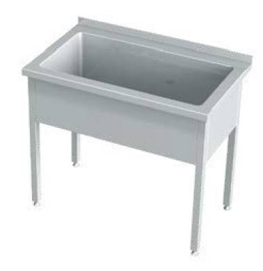 Stół z basenem h=300 1000x600x850 mm | KOMAT, KBT-161-100600