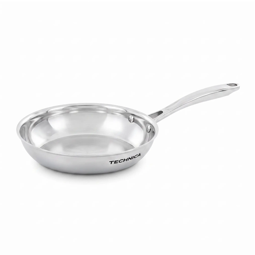 Patelnia trójwarstwowa 2,3 l o średnicy 240 mm ze stali nierdzewnej | TECHNICA, Diamond Line