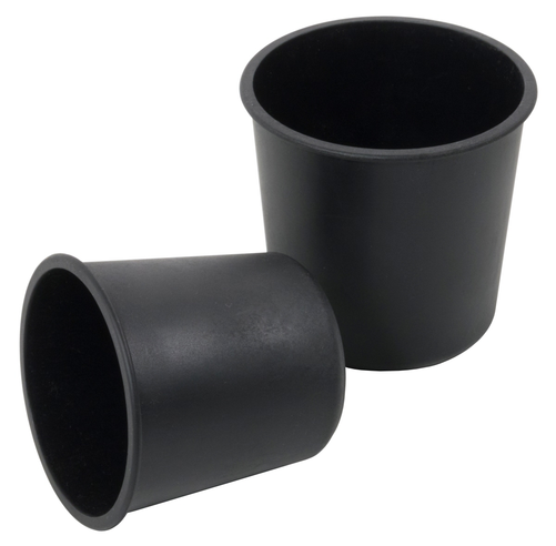 Foremka dariol nieprzywierająca, Exoglass®, do zmywarki, pojemność 60 ml, ø45x48 mm, czarna | CONTACTO, 6375/045