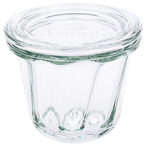 Foremka do babeczki gugelhupf Weck®, ze szklaną pokrywką, do wypieków i deserów, ø70x54 mm, bezbarwna | CONTACTO, 2732/080