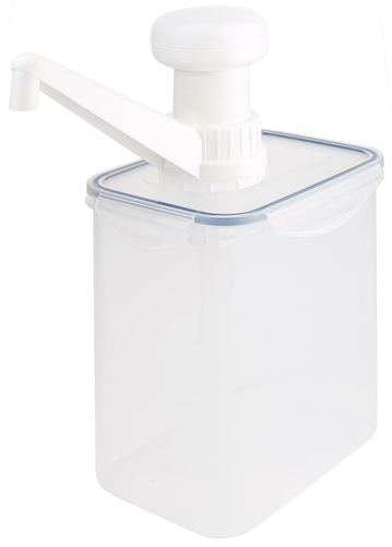 Dozownik do sosów z pompką, 0,15 l, 130x90x170 mm | CONTACTO, 1317/150