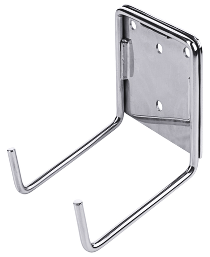 Uchwyt ścienny na łopaty do pizzy, stal nierdzewna 18/10, solidny, 110x75x85 mm, inox | CONTACTO, 1769/080