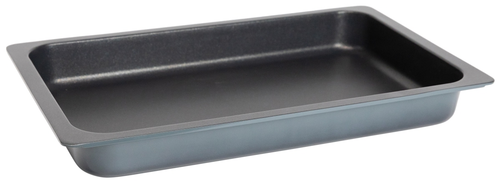 Patelnia GN 1/1 AluChef®, aluminium odlewane, indukcja, powłoka nieprzywierająca PTFE, 530x325x65 mm, szara | CONTACTO, 6985/535